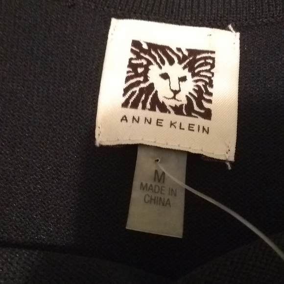 Anne Klein Colorblock Stretch Knit Midi Dress NWT Size M MSRP $118 - Picture 7 of 15